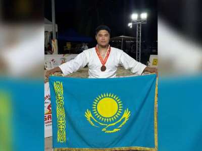 Ұлттық ұлан жауынгері самбодан әлемдік додада қола жүлдегер атанды