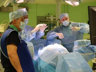 Елімізде алғаш рет балаларға бірегей операция жасалды