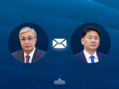 Тоқаев Моңғолия Президентін Наадам мерекесімен құттықтады