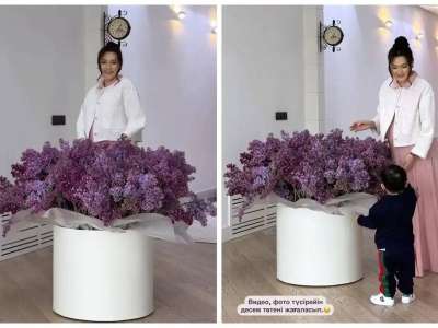 Ерке Есмахан күйеуінің ғашықтар күніне берген сыйлығын көрсетті