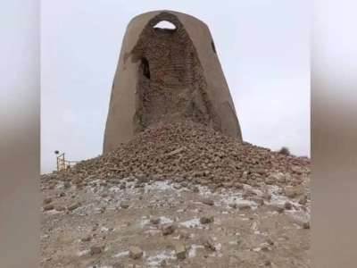 Түркістан облысында тоғыз ғасырлық тарихы бар кесене қирап қалған (ВИДЕО)