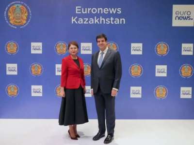 Астанада Euronews-тің өңірлік кеңсесінің салтанатты ашылуы өтті