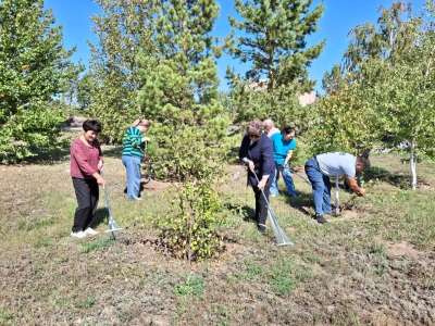 «АЛЖИР» мемориалды музей кешенінің ұжымы  тазалық жұмыстарын жүргізді