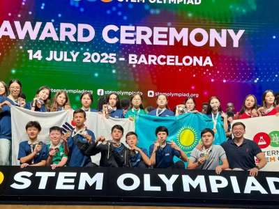 Астаналық оқушылар Барселонада өткен халықаралық олимпиадада жеңіске жетті