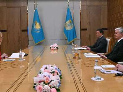 Президент «Эгмонт» қаржылық барлау бөлімшелері тобының төрағасын қабылдады