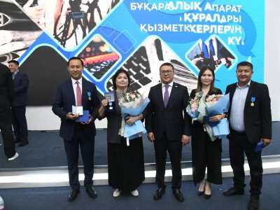 «Elorda Aqparat» ұжымы қызметкерлері мемлекеттік наградалармен марапатталды