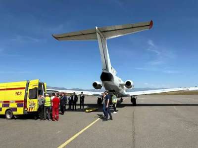 Үржардағы жол-көлік оқиғасы: зардап шеккен екі баланы санавиация Астанаға әкеле жатыр