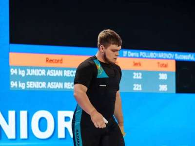 Қазақстандық ауыр атлет Азия рекордын жаңартты