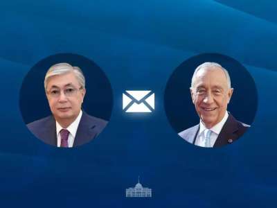 Мемлекет басшысы Португалия Президентіне құттықтау жеделхатын жолдады