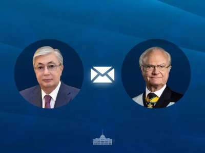 Мемлекет басшысы Швеция Короліне құттықтау жеделхатын жолдады