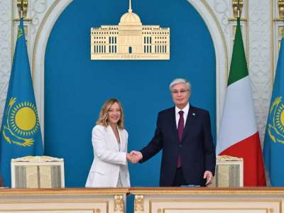 Қасым-Жомарт Тоқаев пен Джорджа Мелони бірлескен мәлімдеме қабылдады