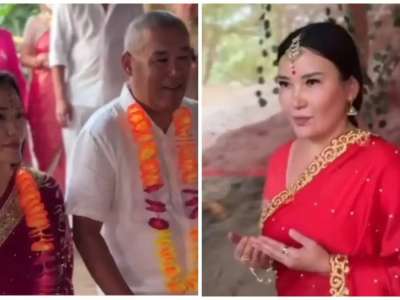 «Қашан түн болады?»: Құралай ханым жолдасымен қайта неке жаңғыртты