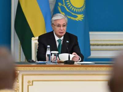 Қазақстан мен Руанда президенттері БАҚ өкілдері үшін брифинг өткізді