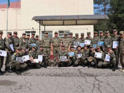 Елордада 120-дан астам сарбазға құрмет көрсетілді