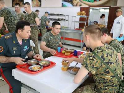 Ұлттық ұланның Бас қолбасшысы әскери бөлімдерді аралады