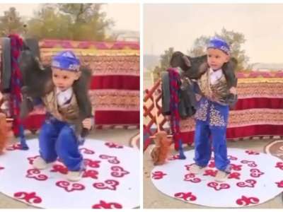 Қозыны 30 рет көтерген төрт жасар балдырған жұртты тәнті етті (ВИДЕО)