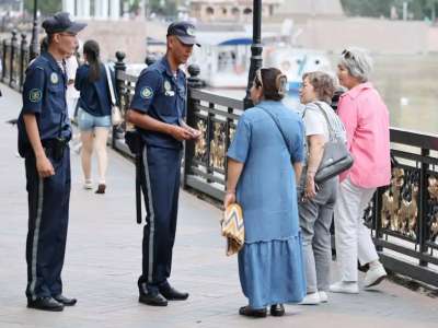 Әскери қызметшілер су аймақтарында профилактикалық рейд жүргізіп жатыр