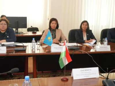 Әділет вице-министрі Венгрия Мемлекеті Парламентінің депутатымен кездесу өткізді