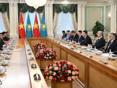 Қасым-Жомарт Тоқаев пен То Лам кеңейтілген құрамда келіссөз жүргізді