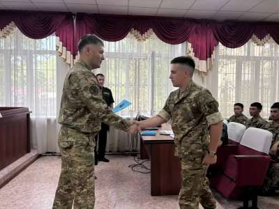 Ұлттық ұлан жас офицерлермен толықты