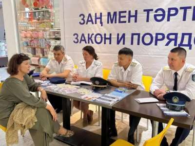 Петропавлда «Заң және тәртіп керуені» акциясы басталды