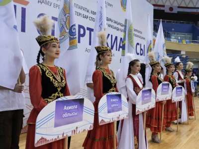 Астанада пара спортшылардың VII cпартакиадасының ашылу салтанаты өтті
