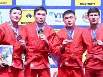 Қазақстандық самбошылар Азия чемпионатында 8 алтын жеңіп алды