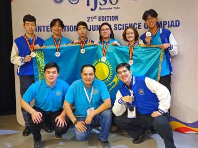 Қазақстандық оқушылар халықаралық олимпиадада жоғары нәтиже көрсетті