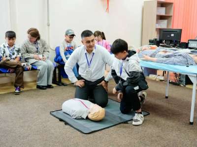 Астанада балаларға арналған қауіпсіздік сабағы өтті