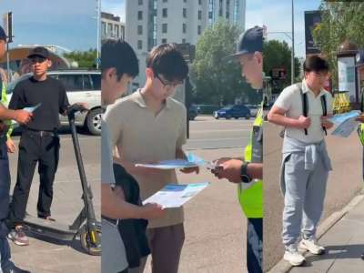 Елордада полицейлер балаларға жол қауіпсіздігі ережелерін түсіндірді