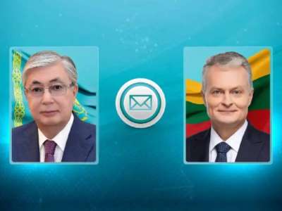 Қасым-Жомарт Тоқаев Литва Президентіне құттықтау жеделхатын жолдады