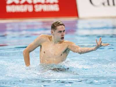 Виктор Друзин әртістік жүзуден әлем кубогінің кезеңінде жеңіске жетті