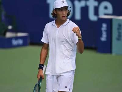 Теннисші Әмір Омарханов Тунистегі турнирдің 1/8 финалына шықты