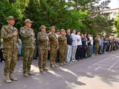 Елордада запастағы әскери міндеттілер жоспарлы әскери жиынға аттандырылды