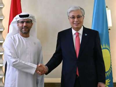 Президент Abu Dhabi Ports Group бас директорымен кездесті