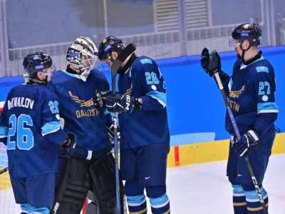 24:0: Хоккейден Қазақстан құрамасы Азиаданың жартылай финалына шықты