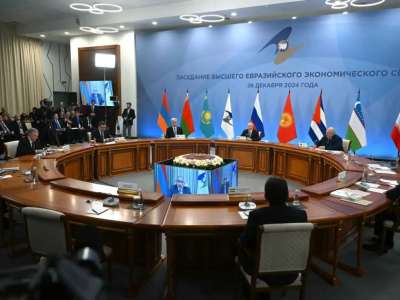 Президент Жоғары Еуразиялық экономикалық кеңестің кеңейтілген құрамдағы отырысына қатысты