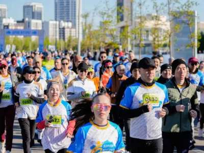 Астанада Бірлік күніне арналған жарысқа 3 мыңнан астам адам қатысты