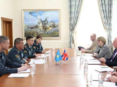 Қазақстан мен Ұлыбритания әскери ынтымақтастық мәселесін талқылады