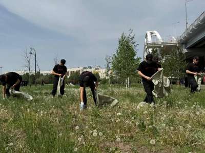 Елде азаматтарды тазалыққа шақыратын әлеуметтік жоба іске қосылды