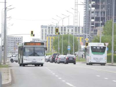 Астанада 21 автобустың қозғалыс бағыты өзгерді