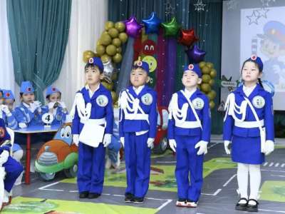 Астанада балабақша бүлдіршіндері арасында жол жүру ережесі бойынша байқау өтіп жатыр