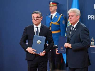 Президенттің Сербияға ресми сапары аясында бірқатар құжатқа қол қойылды