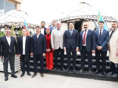 Бакуде Қазақстанның сауда павильоны ашылды