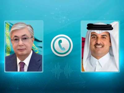 Президент Қасым-Жомарт Тоқаев Қатар Әмірі шейх Тәмим бен Хамад Әл Тәнимен телефон арқылы сөйлесті