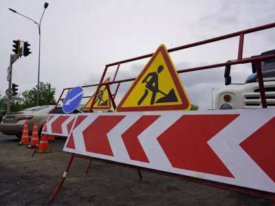 Астанада Алматы көшесінің бір бөлігі жартылай жабылды