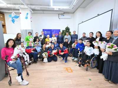 Мәулен Әшімбаев жас параспортшыларымен кездесті