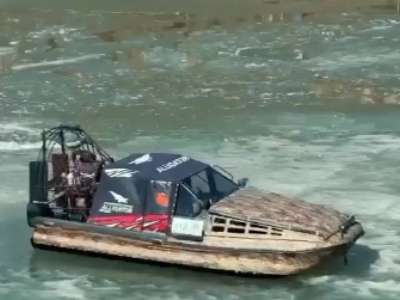 Астана су айдындарында қауіпсіздікті Alliqator аэроқайығы қамтамасыз етеді