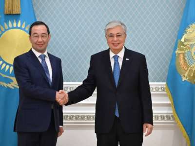 Астанаға Саха Республикасының басшысы келді