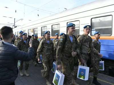 Астанада әскери борышын өтеп келген сарбаздарды қарсы алу рәсімі өтті